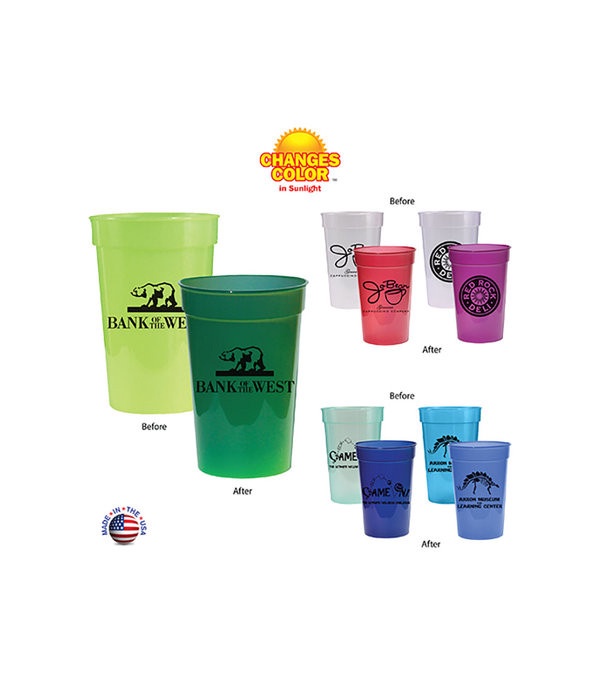 17 oz. Sun Fun Custom Stadium Cups