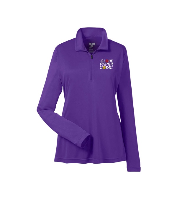 Team 365 Ladies' Zone Performance Quarter-Zip - Screen Print