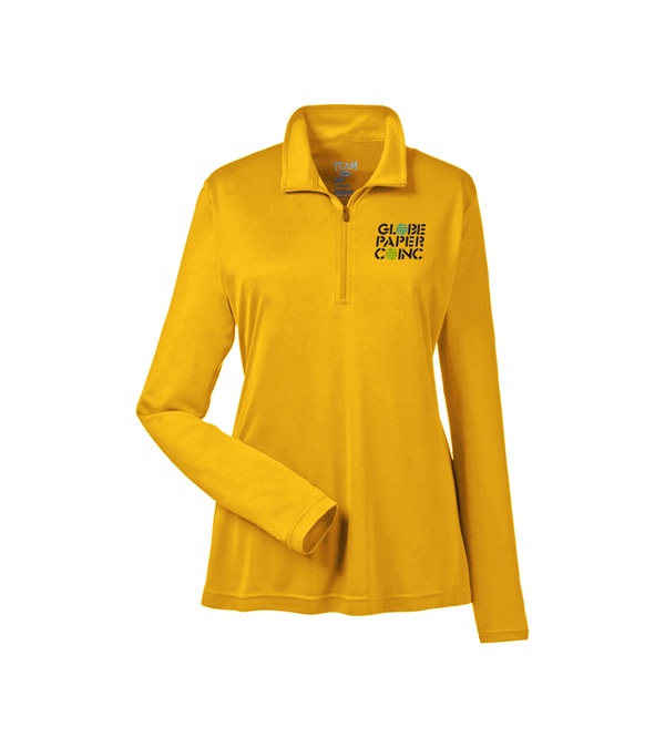 Team 365 Ladies' Zone Performance Quarter-Zip - Screen Print