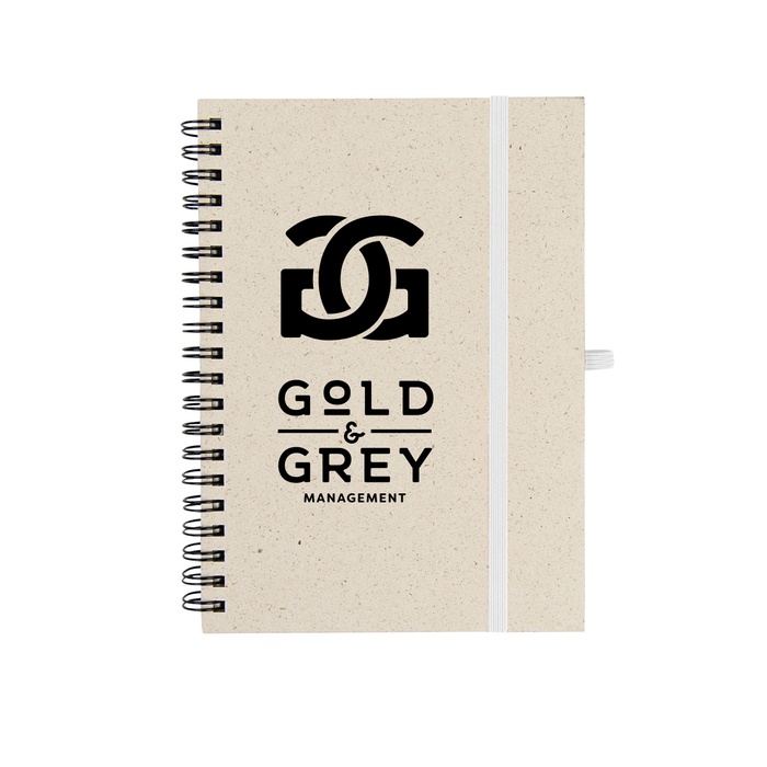 Natural Paper Spiral Notebook