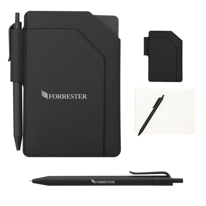 Pinnacle Recycled Jotter With Pen