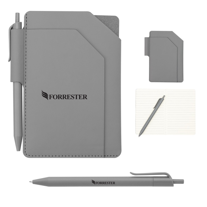 Pinnacle Recycled Jotter With Pen