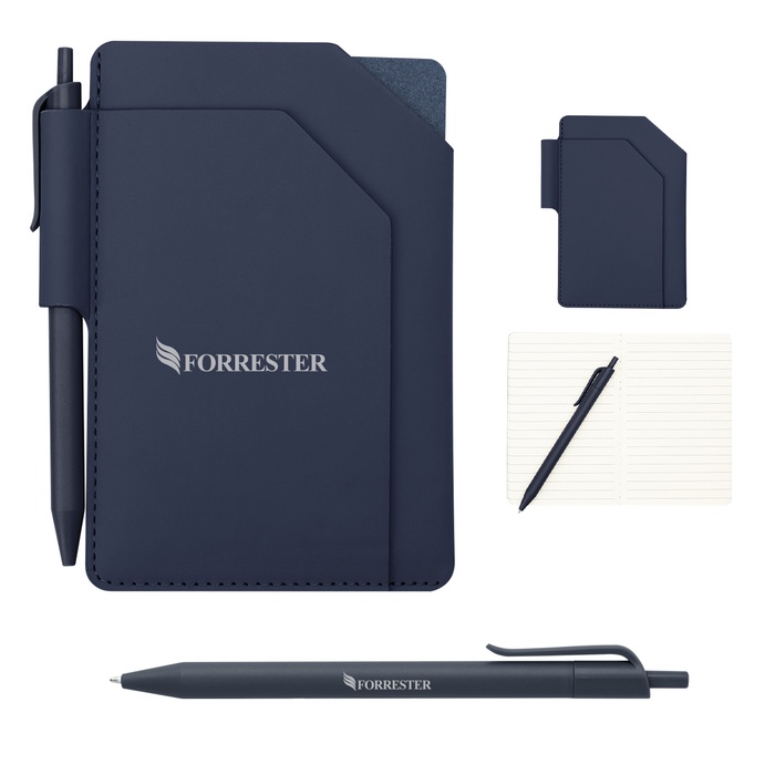 Pinnacle Recycled Jotter With Pen