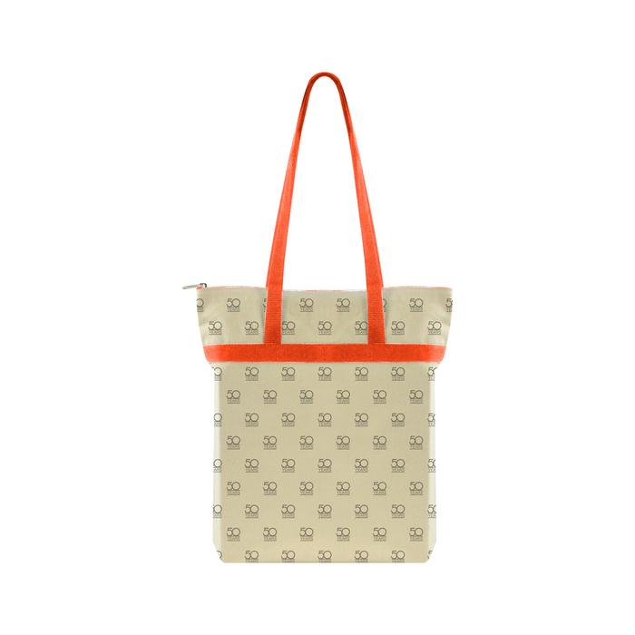 Made-to-Order Zippered Tote All-Over Print