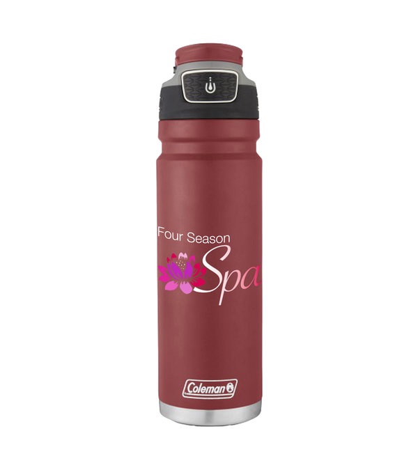 Coleman 24 oz Freeflow Stainless Steel HYDRA Bottle - Full Color Imprint