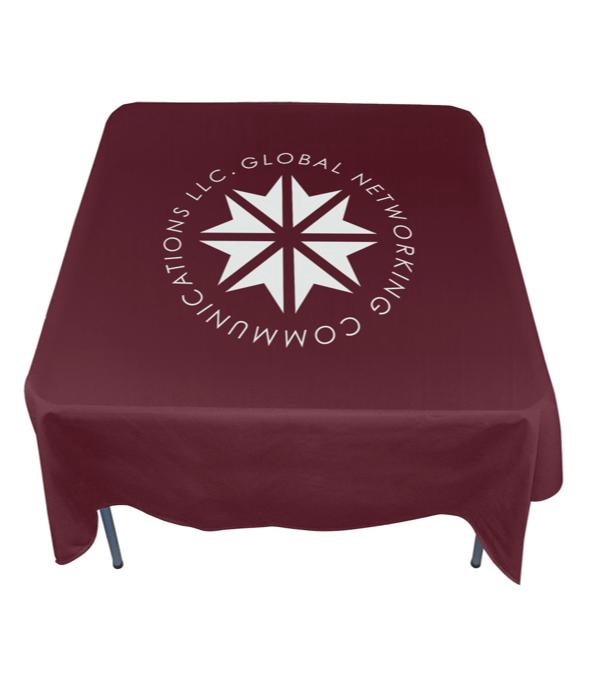 Logo Square Table Cover