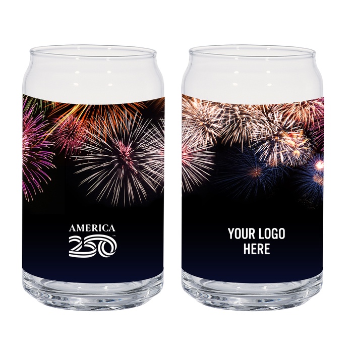 America250™ 16 Oz. Full Color Ale Glass Can