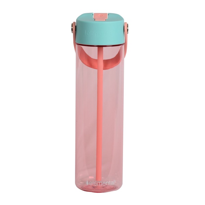 Elemental® Splash 26oz Tritan Water Bottle - with Drinking Spout and Straw