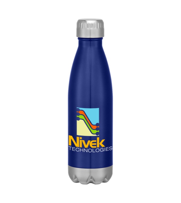 16 oz. Swiggy Stainless Steel Bottle - Full Color Imprint