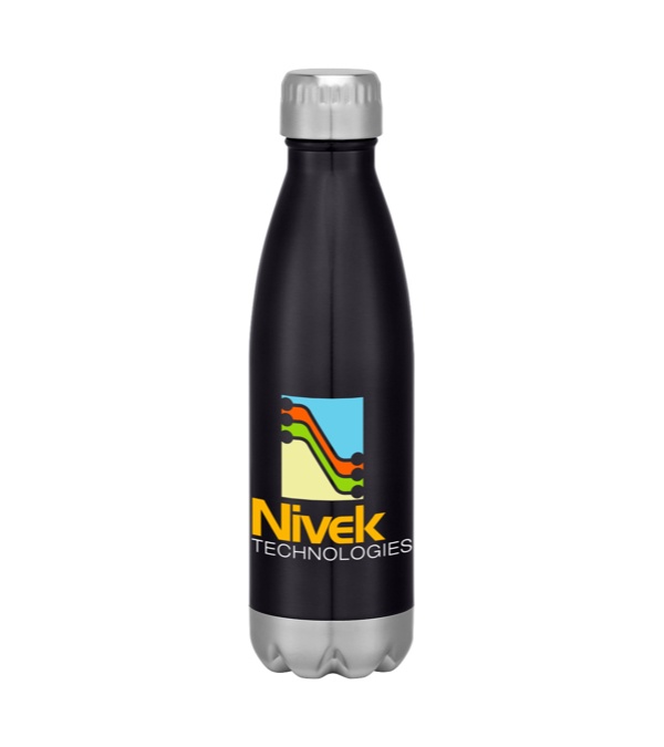 16 oz. Swiggy Stainless Steel Bottle - Full Color Imprint