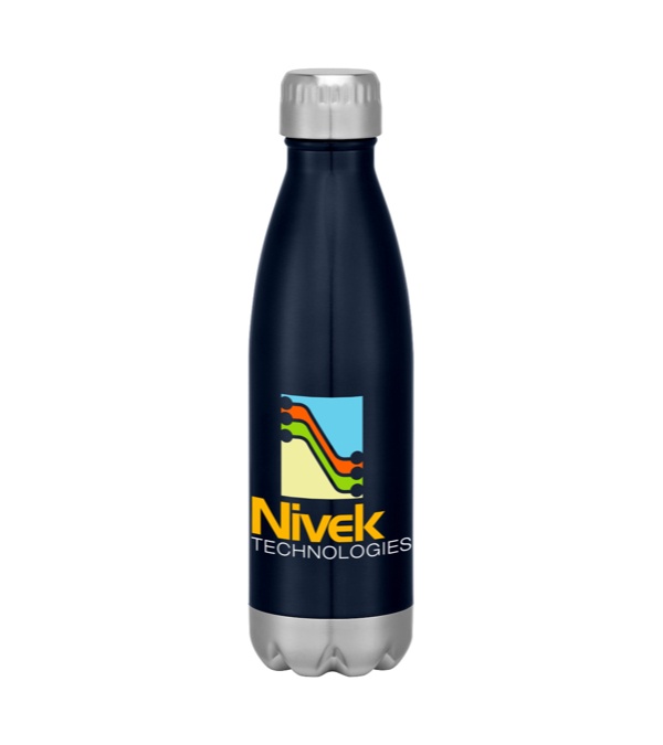 16 oz. Swiggy Stainless Steel Bottle - Full Color Imprint
