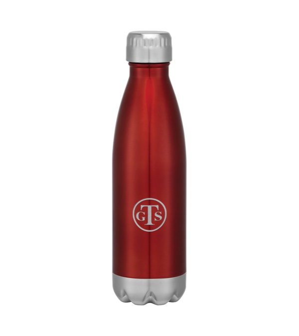 16 oz. Swiggy Stainless Steel Bottle - Laser Imprint