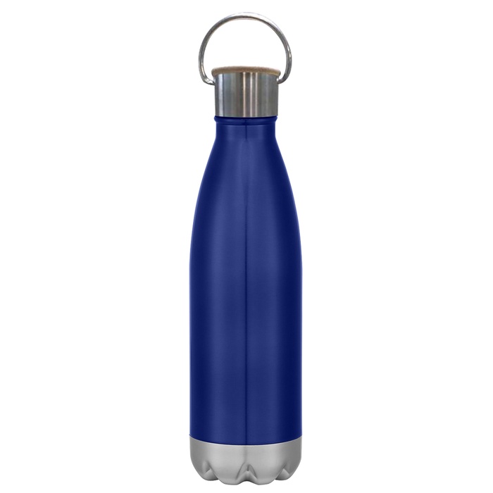 16 Oz. Swiggy Stainless Steel Bottle With Bamboo Lid