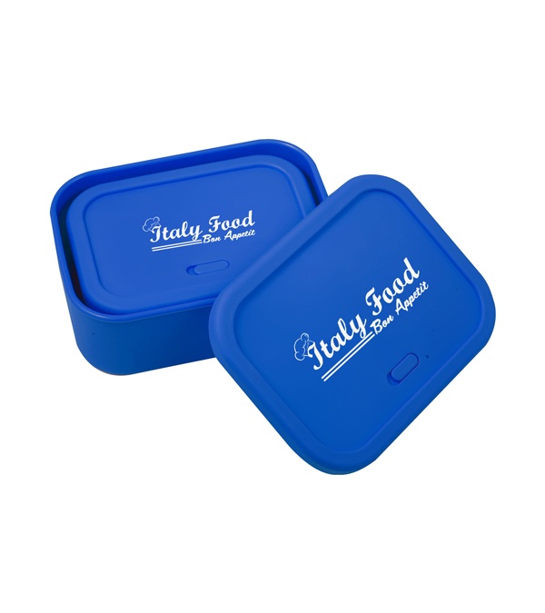 Silicone Food Storage Box with Air Valve Set - 24 oz. and 44 oz.