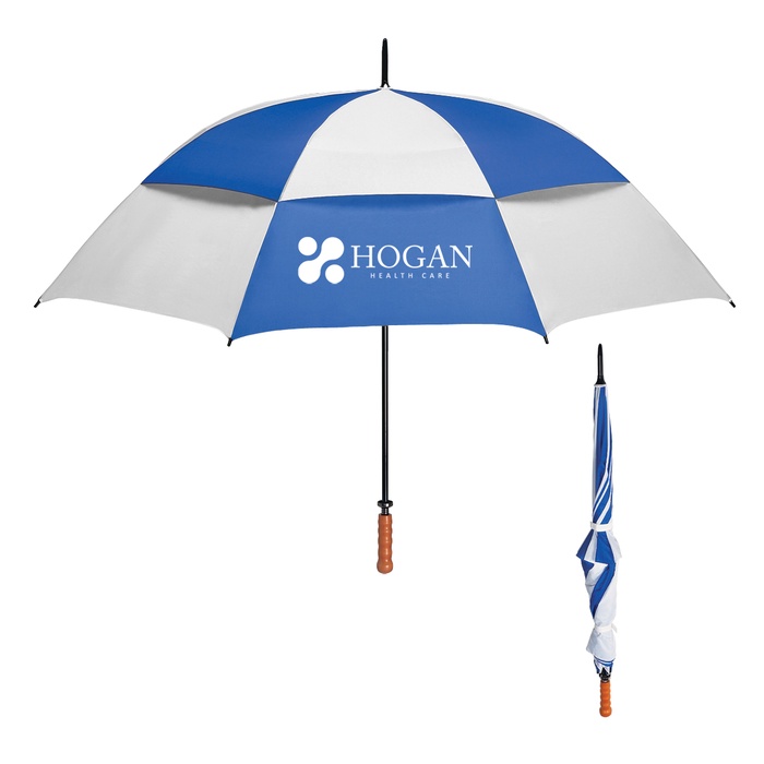 68" Arc Vented Windproof Umbrella