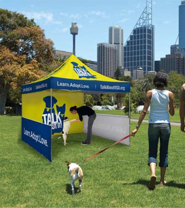 10' Standard Tent Kit (Full-Bleed Dye Sublimation)