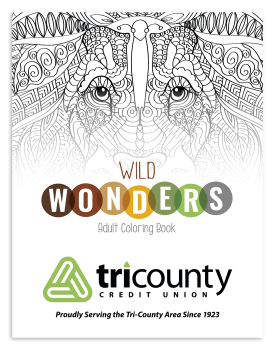 Good Value™ Wild Wonders Adult Coloring Book