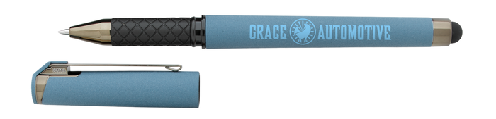 Good Value™ Cali Stylus Gunmetal Suede RABS Pen