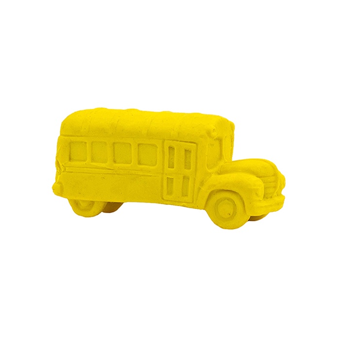 Pencil-Top Eraser School Bus
