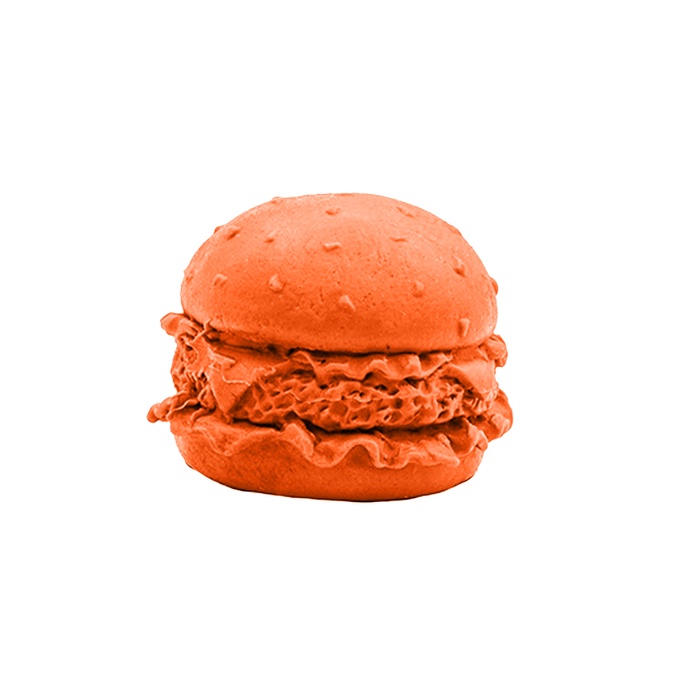 Pencil-Top Eraser Hamburger Jr.