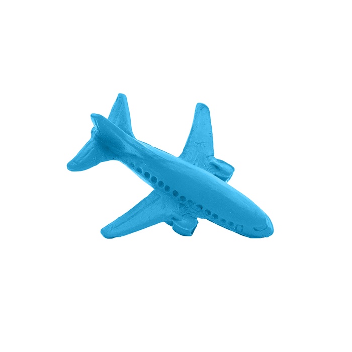 Pencil-Top Eraser Airplane
