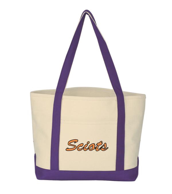 Heavy Cotton Canvas Boat Tote