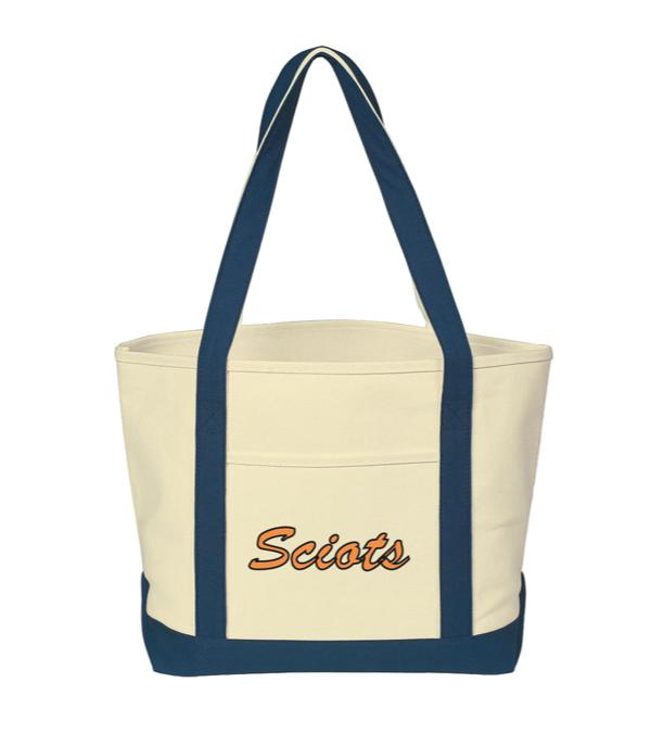 Heavy Cotton Canvas Boat Tote