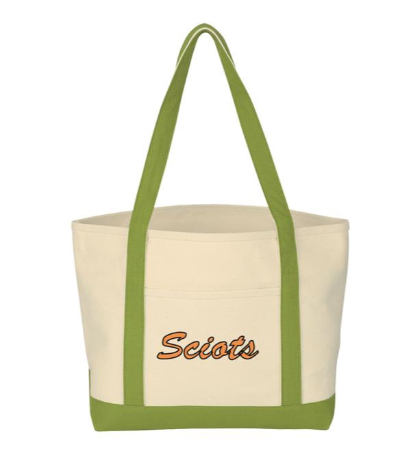 Heavy Cotton Canvas Boat Tote