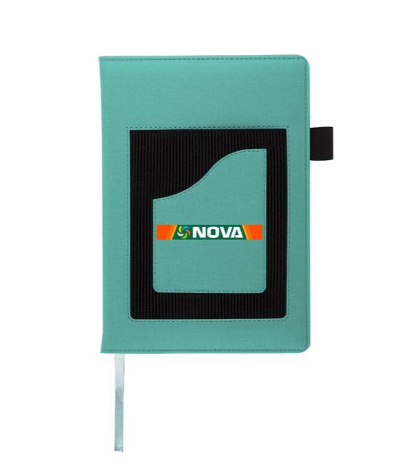 Torin Elastic Phone Pocket Lined Notebook