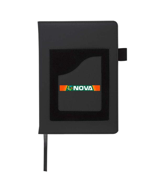 Torin Elastic Phone Pocket Lined Notebook