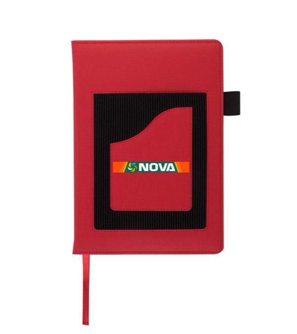 Torin Elastic Phone Pocket Lined Notebook