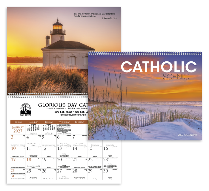 Triumph® Calendars Catholic Scenic Calendar