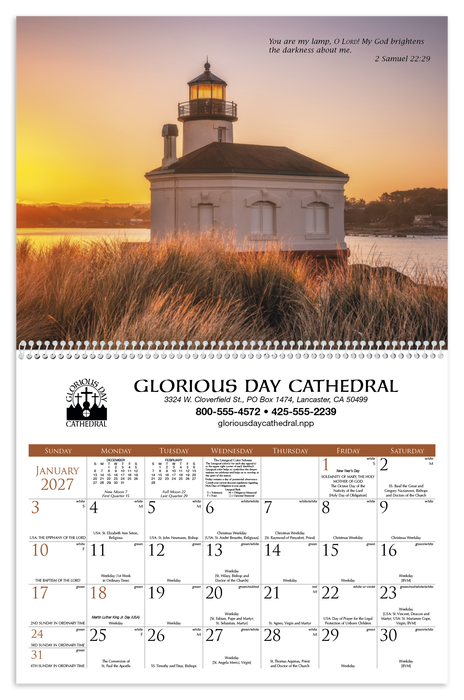 Triumph® Calendars Catholic Scenic Calendar