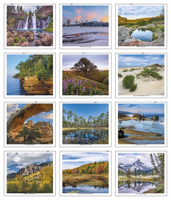 HotLine® Products Scenic America® Pocket Calendar
