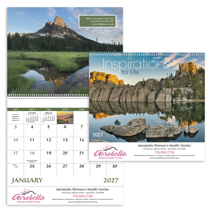 Good Value™ Inspirations for Life - Spiral Calendar