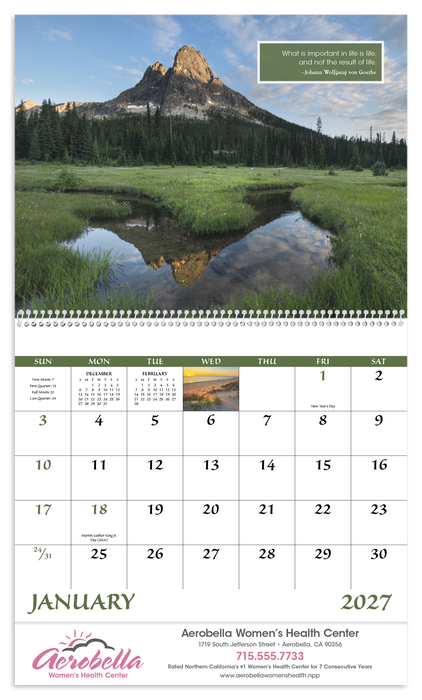 Good Value™ Inspirations for Life - Spiral Calendar