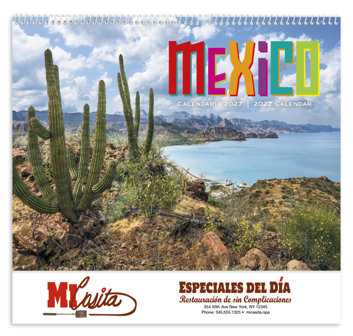 Good Value™ Mexico - Spiral Calendar