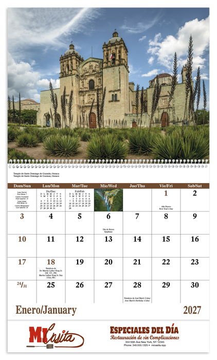 Good Value™ Mexico - Spiral Calendar