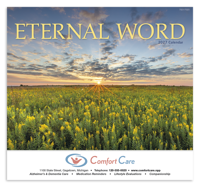 Good Value™ Eternal Word - Stapled Calendar