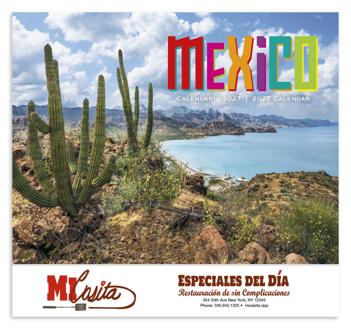 Good Value™ Mexico - Stapled Calendar