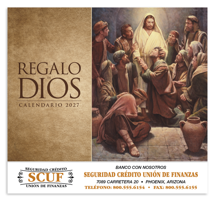 Good Value™ Regalo de Dios - Stapled Calendar