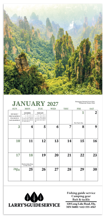 Good Value™ Glorious Getaways - Mini Calendar