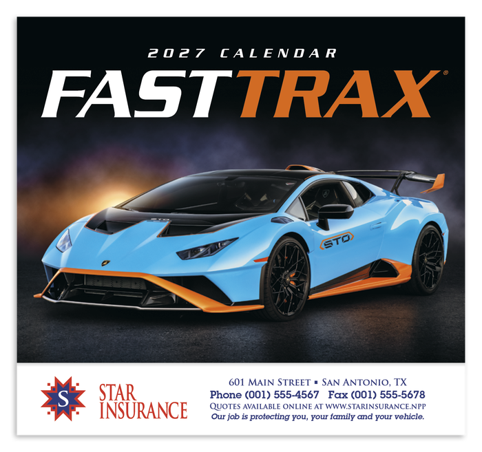 HotLine® Products Fast Trax® Appointment Calendar - Stapled