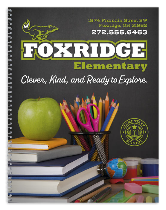 Good Value™ 8.5" x 11" Full-Color Notebook