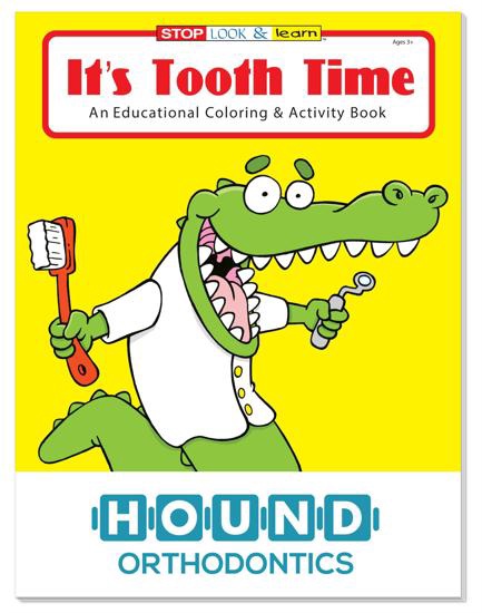 It's Tooth Time-Coloring & Activity Book