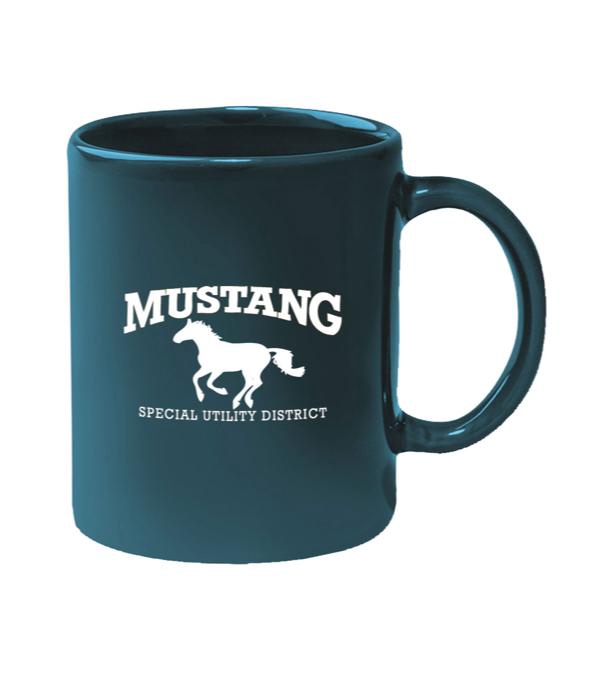 11 oz. Colored Stoneware Mug With C-Handle