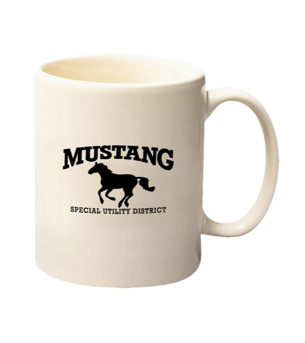 11 oz. Colored Stoneware Mug With C-Handle