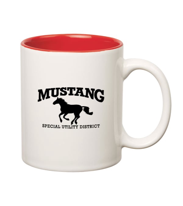 11 oz. Colored Stoneware Mug With C-Handle