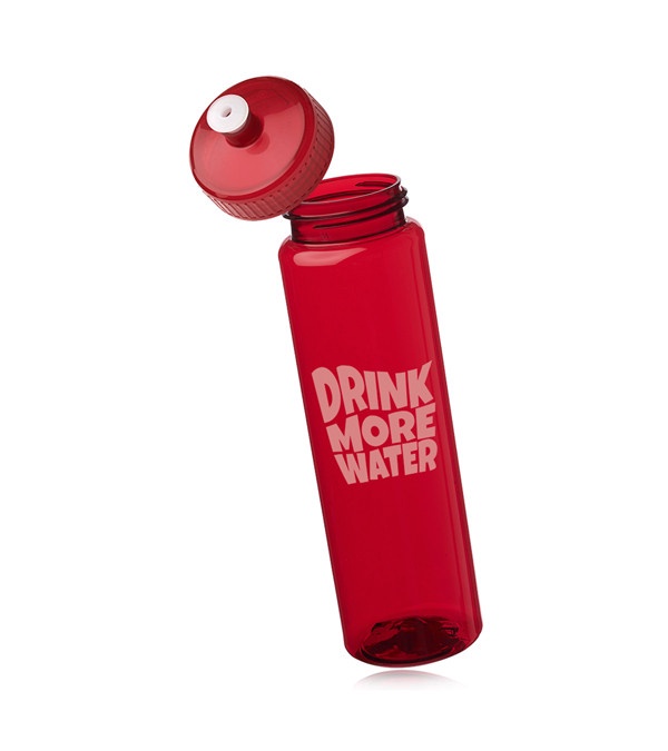 32 oz Poly Clear Plastic Water Bottles