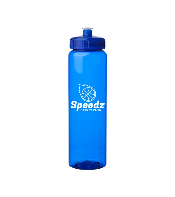 32 oz Poly Clear Plastic Water Bottles